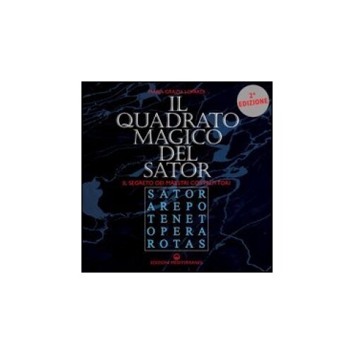 Libro quadrato magico - quadrato, dei